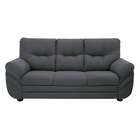 Sofá 3 Lugares Maranello Suede Grafite