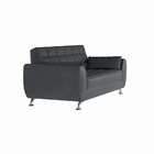 Sofá 3 Lugares Marta Suede Cinza