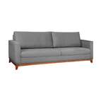 Sofá 3 Lugares Mesquita Cinza