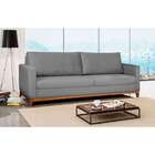 Sofá 3 Lugares Mesquita Cinza