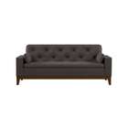 Sofá 3 Lugares Mesquite Suede Cinza