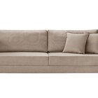 Sofá 3 Lugares Milão Bouclê 1,90m  Bege