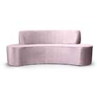 Sofá 3 Lugares Mondo Rosê