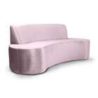 Sofá 3 Lugares Mondo Rosê