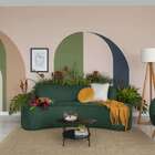 Sofá 3 Lugares Mondo Verde