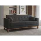 Sofá 3 Lugares Narvik Linho Grafite