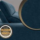 Sofá 3 Lugares Net Jaguar Assento Retrátil E Reclinável Royal