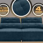 Sofá 3 Lugares Net Jaguar Assento Retrátil E Reclinável Royal