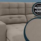 Sofá 3 Lugares Net Jobim Assento Retrátil E Reclinável Bege 2