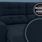 Sofá 3 Lugares Net Jobim Assento Retrátil E Reclinável Petrol