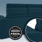 Sofá 3 Lugares Net Jobim Assento Retrátil E Reclinável Royal