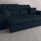 Sofá 3 Lugares Net Prestige Assento Retrátil E Reclinável Pet