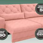 Sofá 3 Lugares Net Royale Assento Retrátil E Reclinável 2,00m