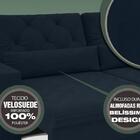 Sofá 3 Lugares Net Royale Assento Retrátil E Reclinável Petro