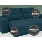 Sofá 3 Lugares Net Royale Assento Retrátil E Reclinável Royal