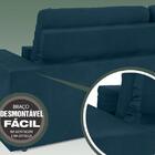 Sofá 3 Lugares Net Royale Assento Retrátil E Reclinável Royal