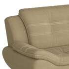 Sofá 3 Lugares New Passion Suede Bege