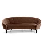 Sofá 3 Lugares Only  Marrom