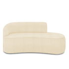 Sofá 3 Lugares Orgânico 180 Cm Morgan Bouclê D03 - D'rossi -