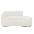 Sofá 3 Lugares Orgânico 180 Cm Morgan Bouclê D03 - D'rossi -