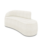 Sofá 3 Lugares Orgânico 180 Cm Morgan Bouclê D03 - D'rossi -