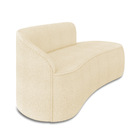 Sofá 3 Lugares Orgânico 180 Cm Morgan Bouclê D03 - D'rossi -