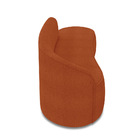 Sofá 3 Lugares Orgânico 180 Cm Morgan Bouclê Terra