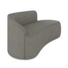 Sofá 3 Lugares Orgânico 180 Cm Morgan Suede D03 - D'rossi - G