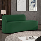 Sofá 3 Lugares Orgânico 180 Cm Morgan Veludo D03 - D'rossi -