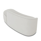 Sofá 3 Lugares Orgânico 180 Cm Morgan Veludo D03 - D'rossi -