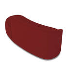 Sofá 3 Lugares Orgânico 180 Cm Morgan Veludo Marsala