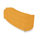 Sofá 3 Lugares Orgânico 180cm Pé Dourado Morgan Bouclê Mostar