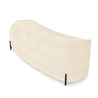 Sofá 3 Lugares Orgânico 180cm Pé Ferro Preto Morgan Bouclê Be