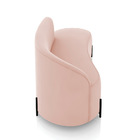 Sofá 3 Lugares Orgânico 180cm Pé Ferro Preto Morgan Veludo Ro