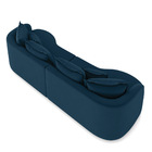 Sofá 3 Lugares Orgânico Living 250cm Mersa Veludo K01 - D'ros