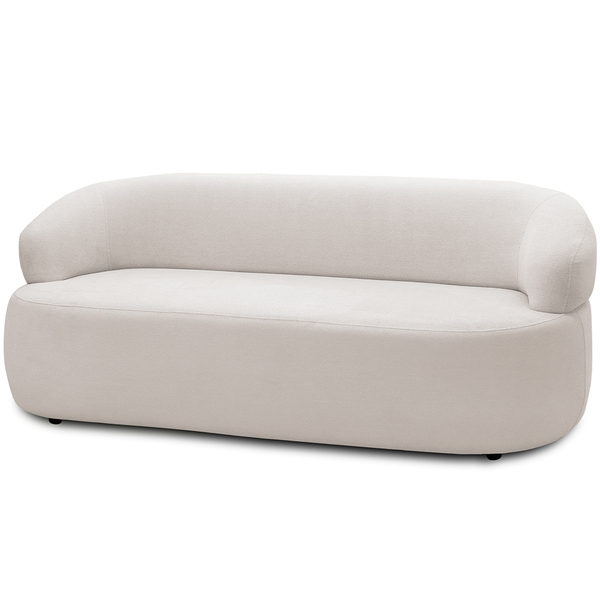 Sofá 3 Lugares Orgânico Sala De Estar Living 170cm Carmen F04