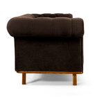 Sofá 3 Lugares Para Sala De Estar Império 180 Cm D02 Veludo M