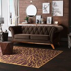 Sofá 3 Lugares Para Sala De Estar Império 180 Cm D02 Veludo M