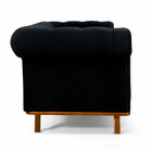 Sofá 3 Lugares Para Sala De Estar Império 210 Cm D02 Veludo P