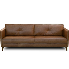 Sofá 3 Lugares Para Sala De Estar Living 204cm Oásis T03 Cour