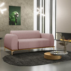 Sofá 3 Lugares Para Sala De Estar Molino 180 Cm D02 Pés D'our