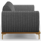 Sofá 3 Lugares Para Sala De Estar Molino 180 Cm D02 Pés D'our