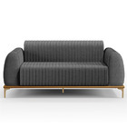 Sofá 3 Lugares Para Sala De Estar Molino 210 Cm D02 Pés D'our