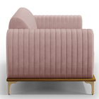 Sofá 3 Lugares Para Sala De Estar Molino 210 Cm D02 Pés D'our