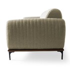 Sofá 3 Lugares Para Sala De Estar Molino 230 Cm D02 Linho Beg