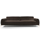 Sofá 3 Lugares Para Sala De Estar Molino 230 Cm D02 Veludo Ma