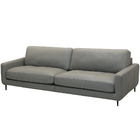 Sofá 3 Lugares Para Sala Living Industrial 210cm Ávila L06 Co