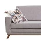 Sofá 3 Lugares Pontal Linho Bege