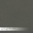 Sofá 3 Lugares Ravena 200cm Couro Verde G58 - Gran Belo