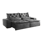 Sofá 3 Lugares Reclinável E Assento Retrátil Ipanema 2,10mts